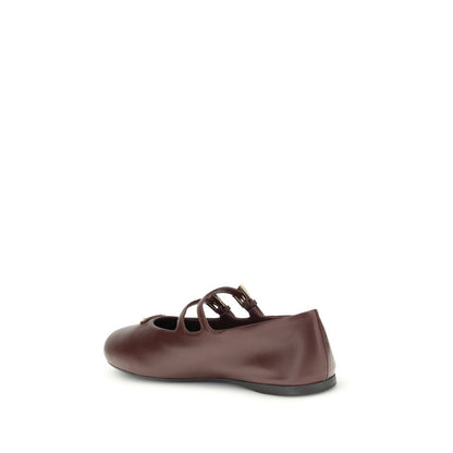 Leather Ballerinas