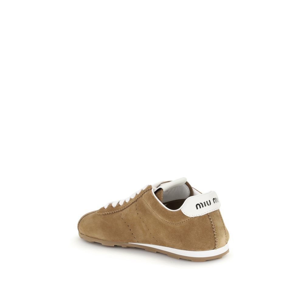 Suede Plume Sneakers