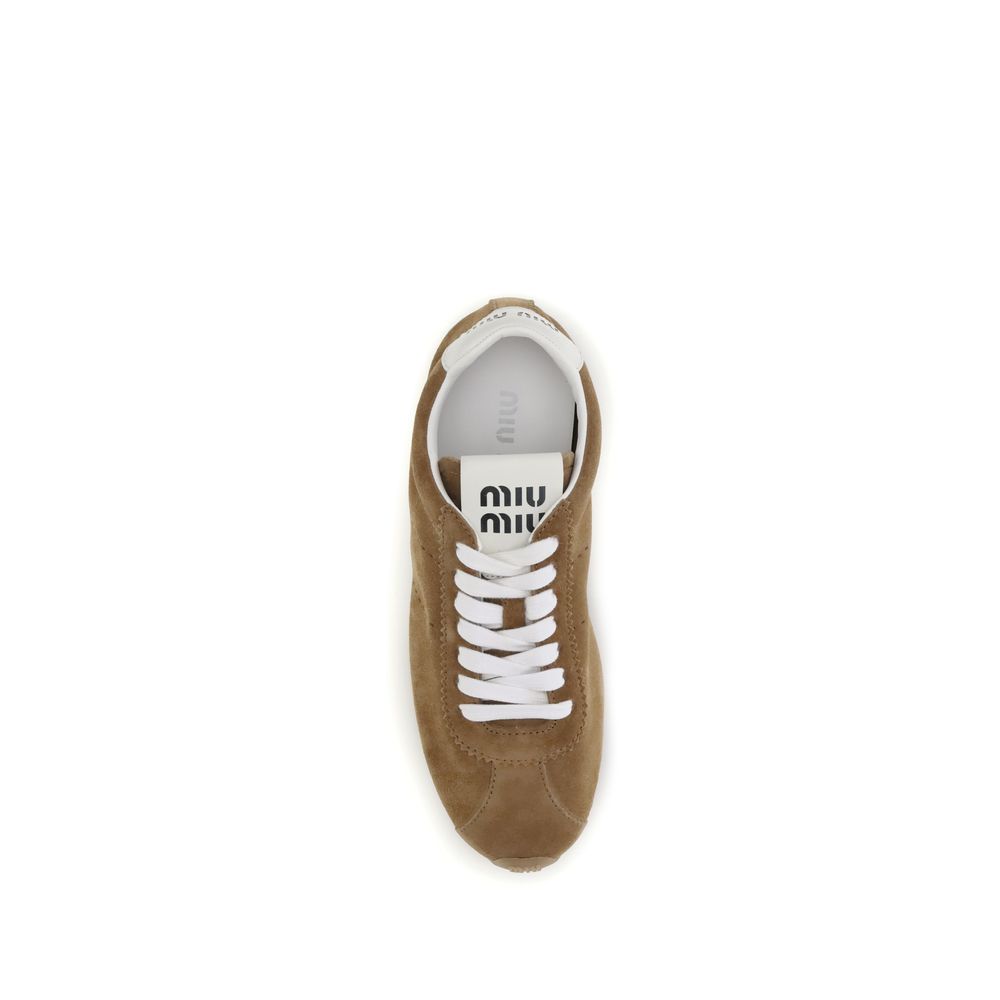 Suede Plume Sneakers