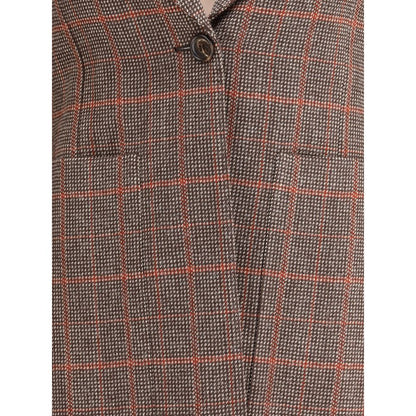 Wool plaid Blazer
