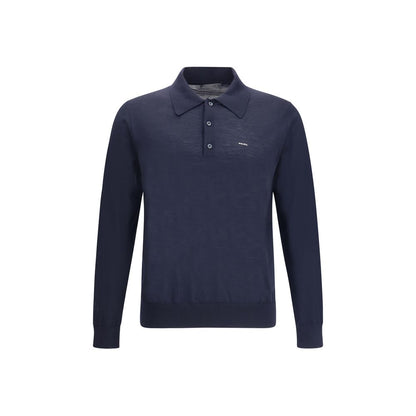 Wool Polo Sweater