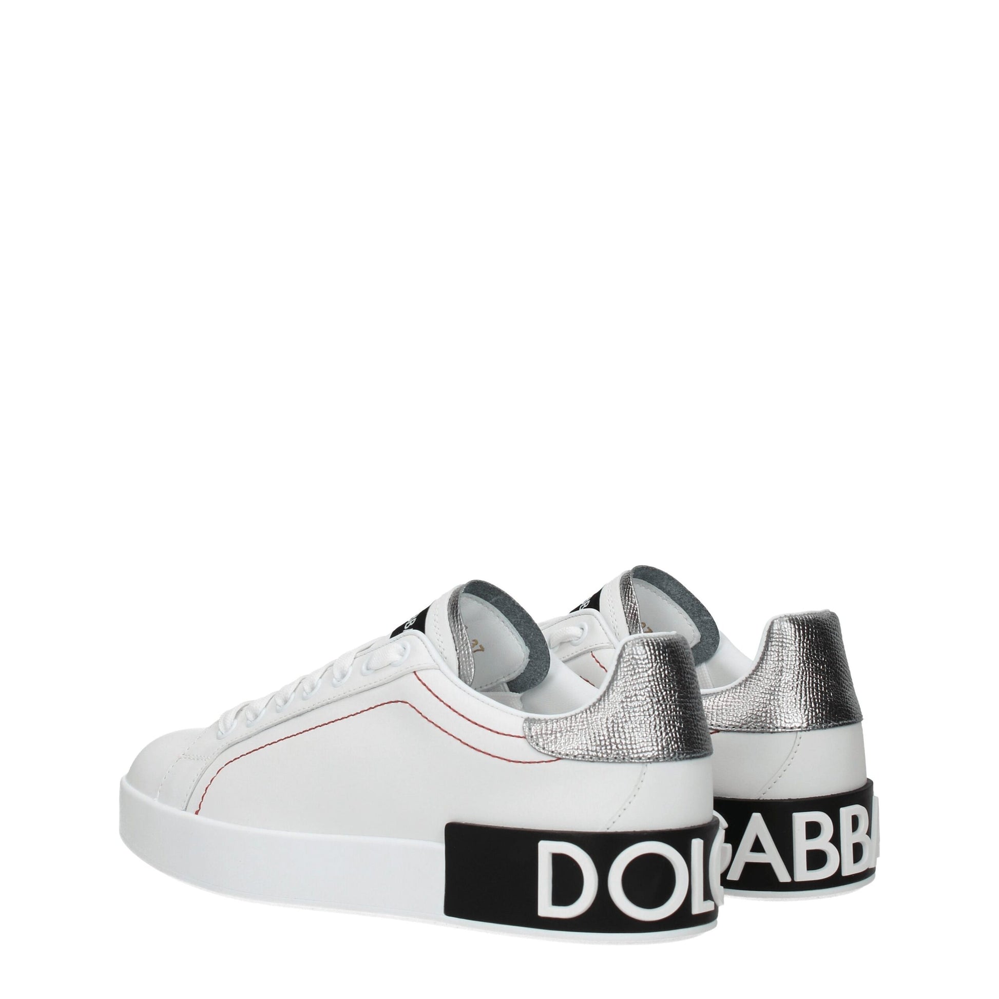 White Leather Low Tops
