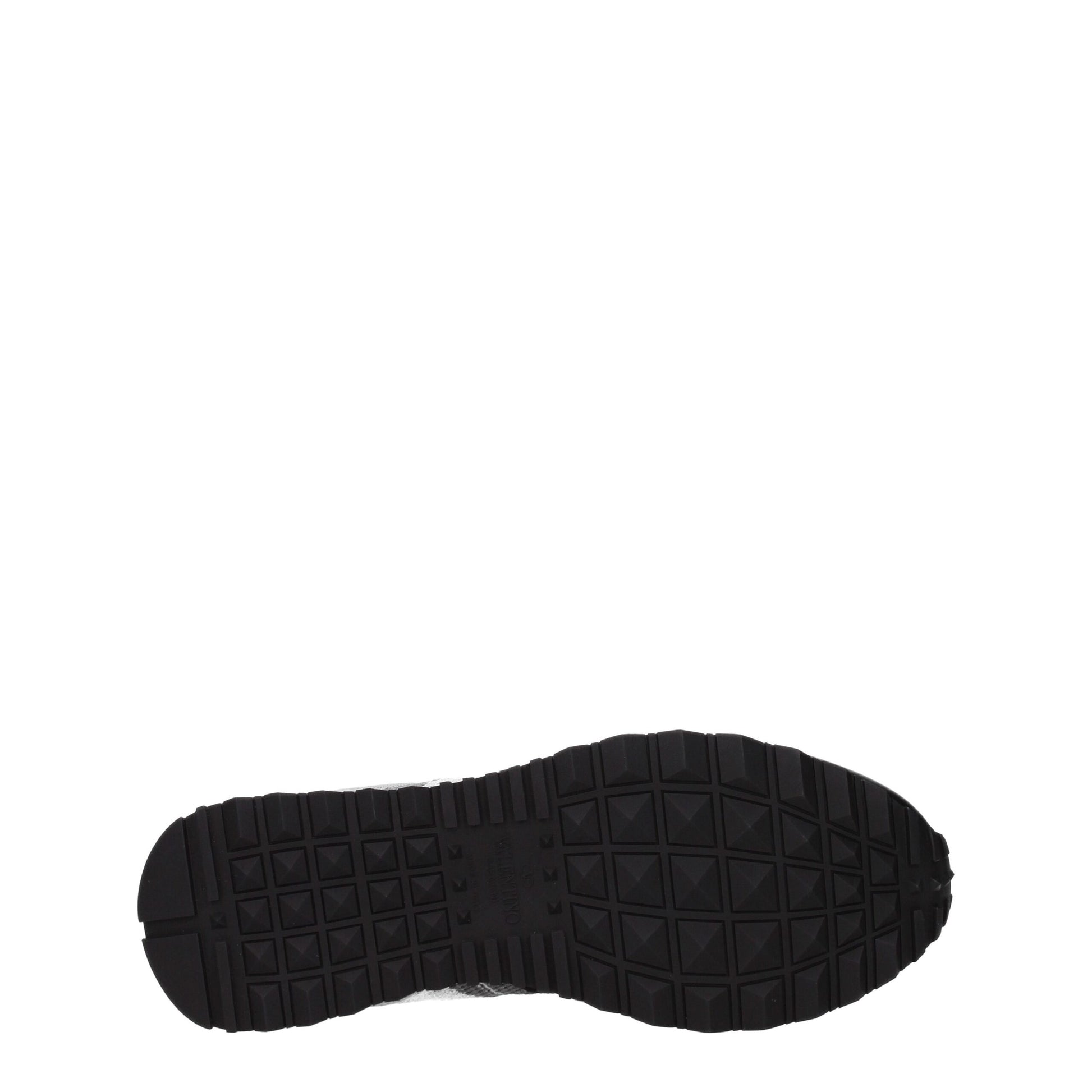 Gray Fabric Athletic Sneakers