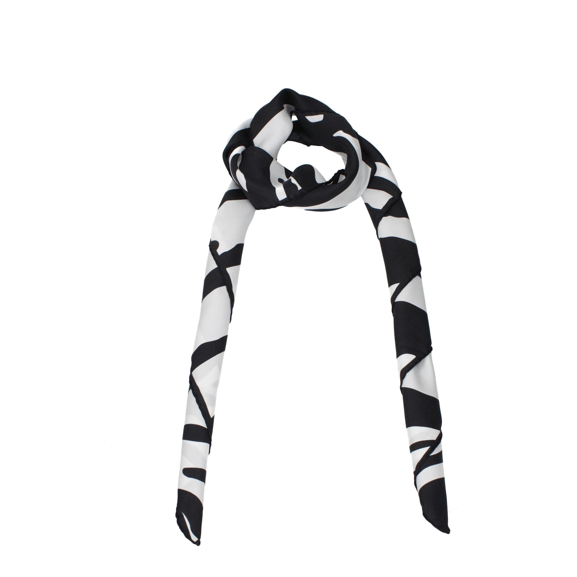 Black Silk Foulards