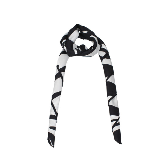 Black Silk Foulards