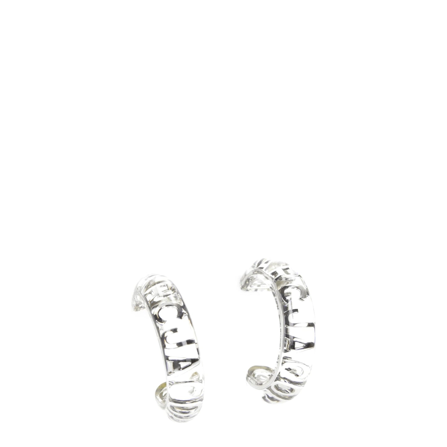 Transparent Plastic Earrings