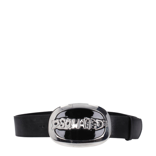 Black Leather Belts