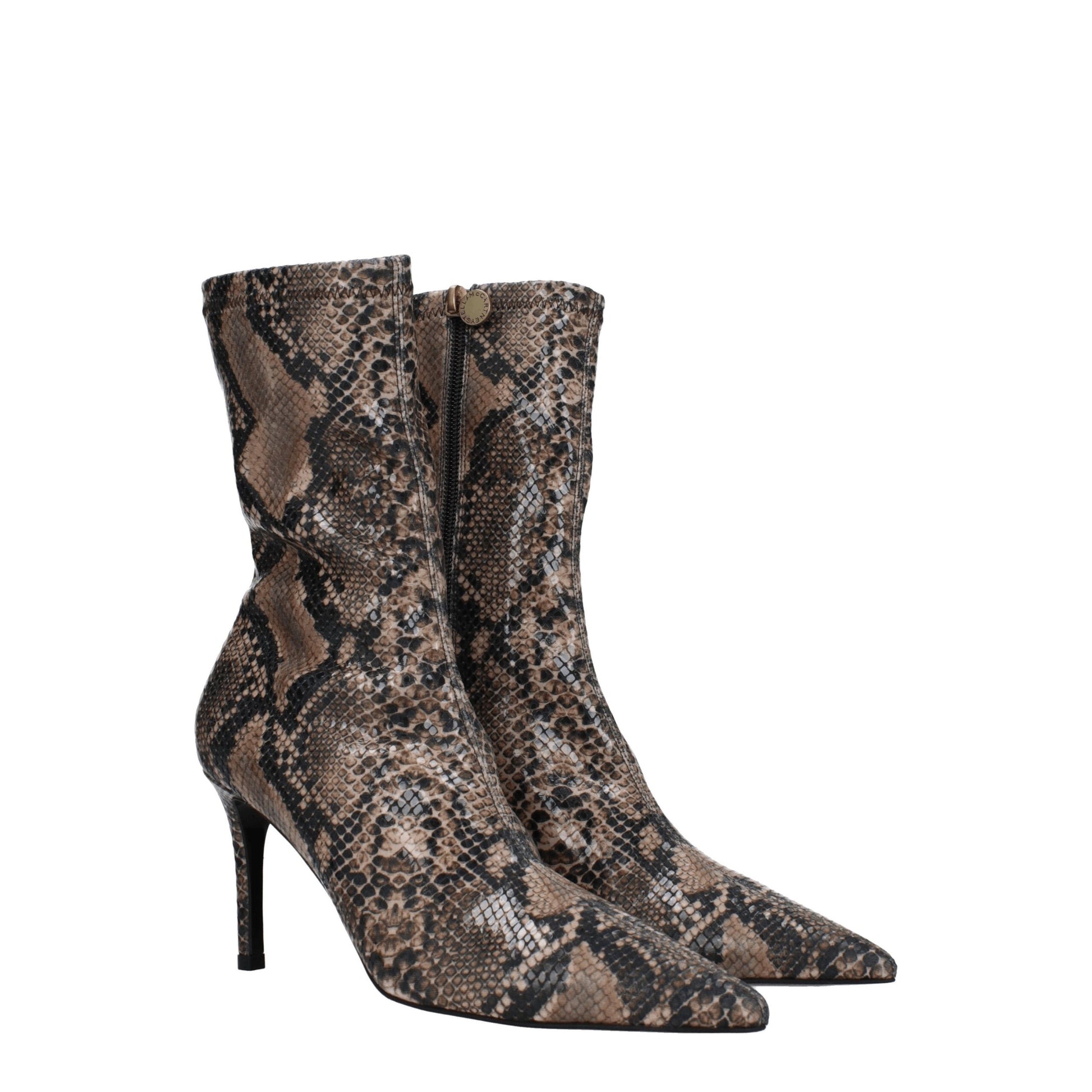 Brown Leather Ankle Boots