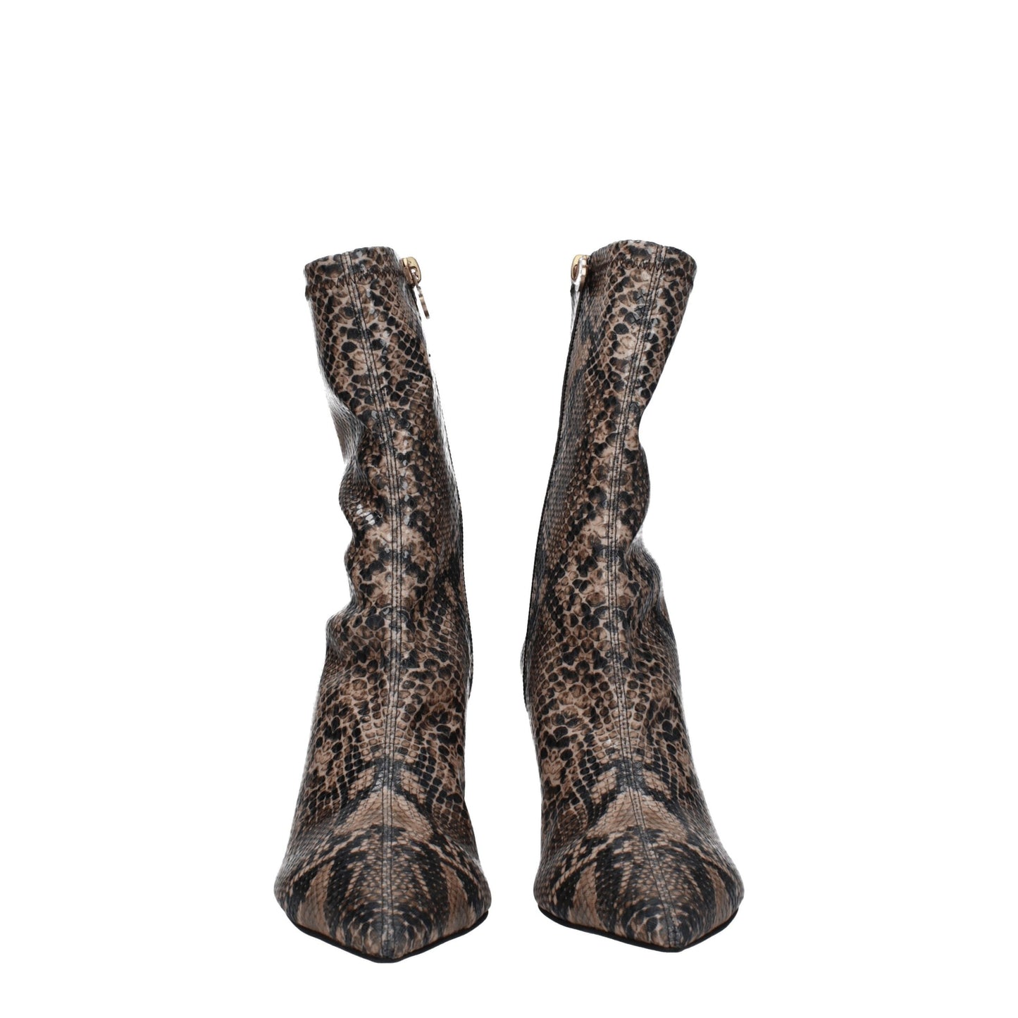 Brown Leather Ankle Boots