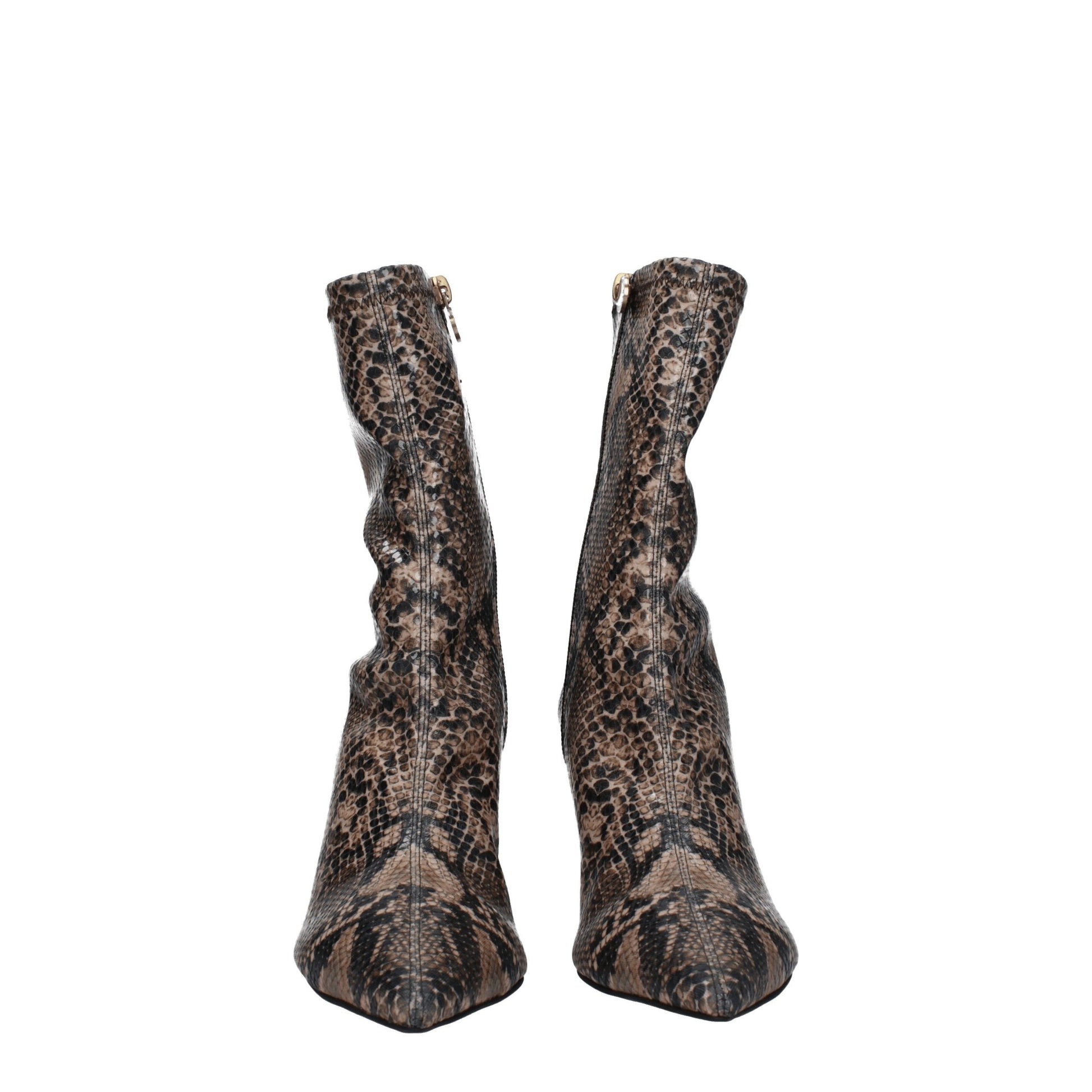Brown Leather Ankle Boots