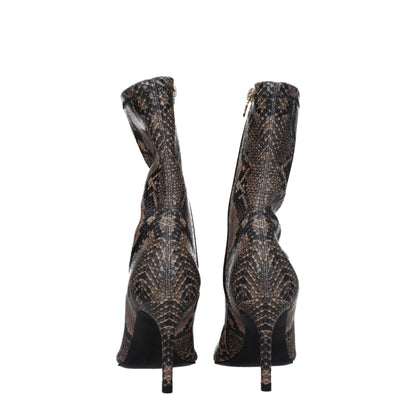 Brown Leather Ankle Boots