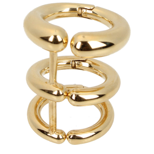 Gold Metal Earrings