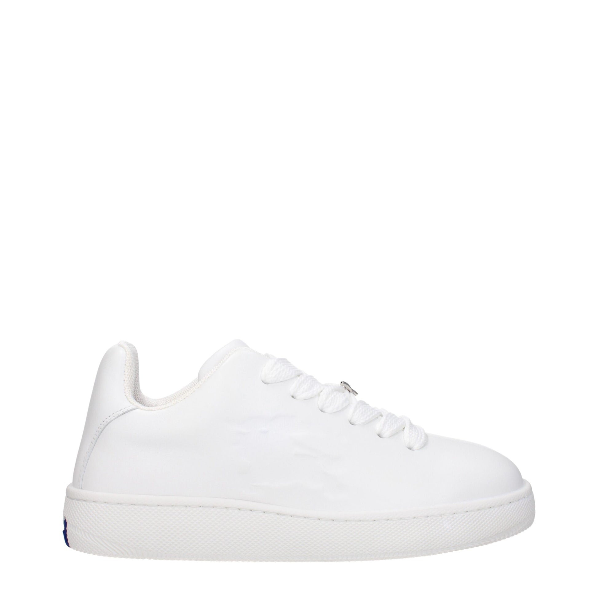 White Leather Low Tops