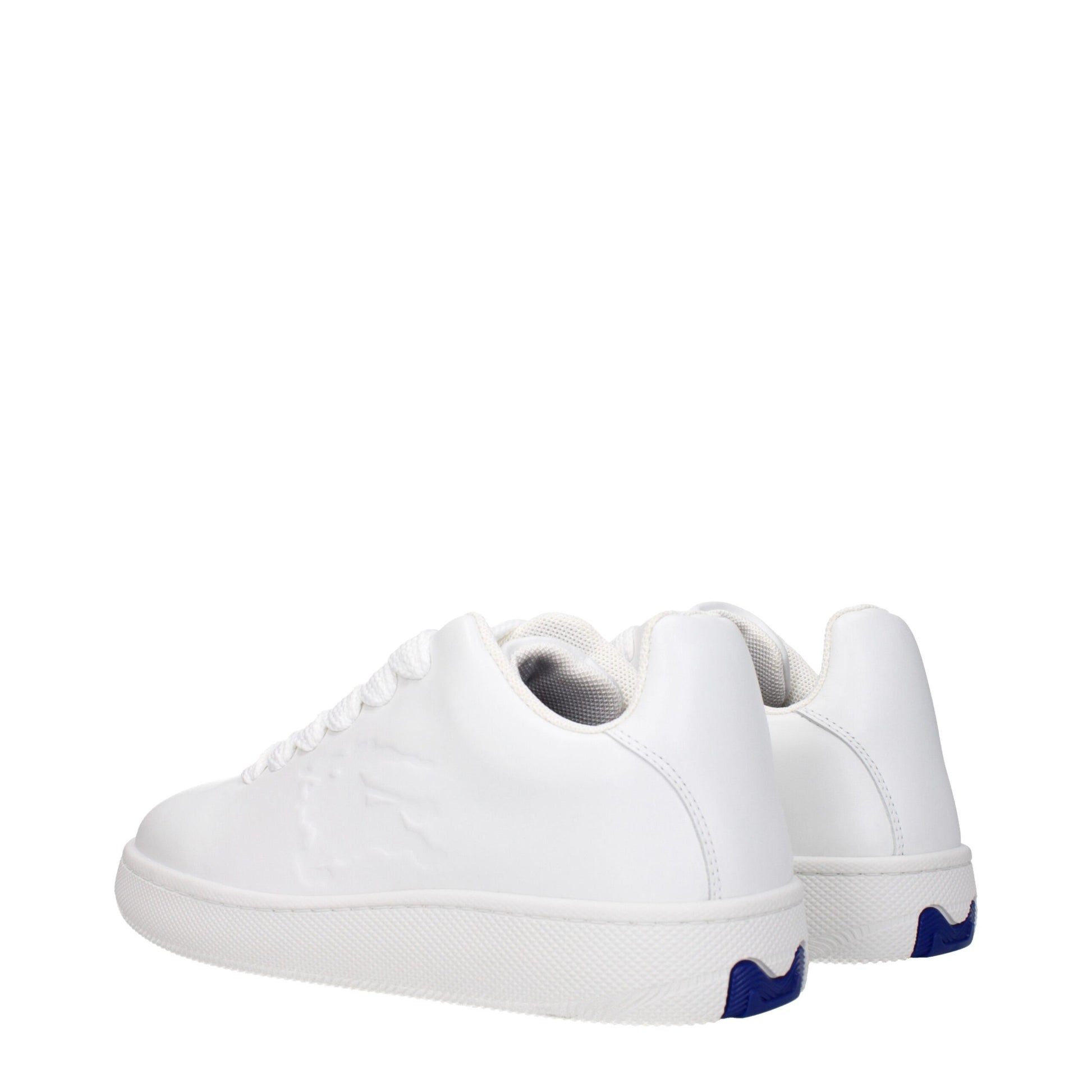 White Leather Low Tops