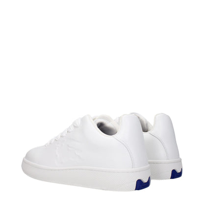 White Leather Low Tops