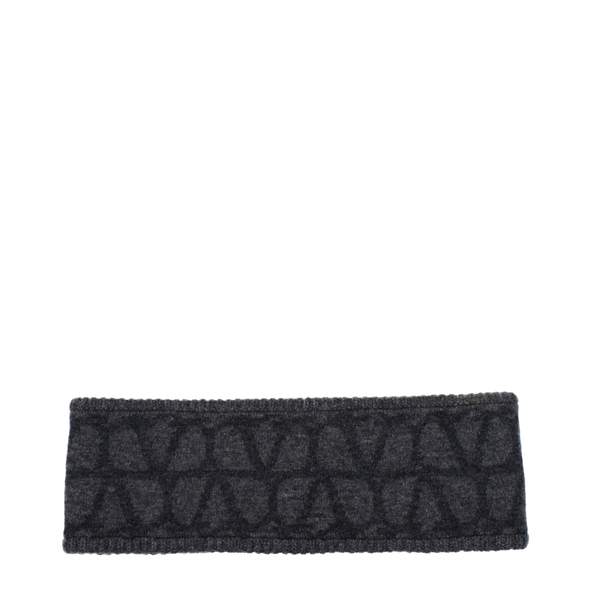 Gray Wool Headbands
