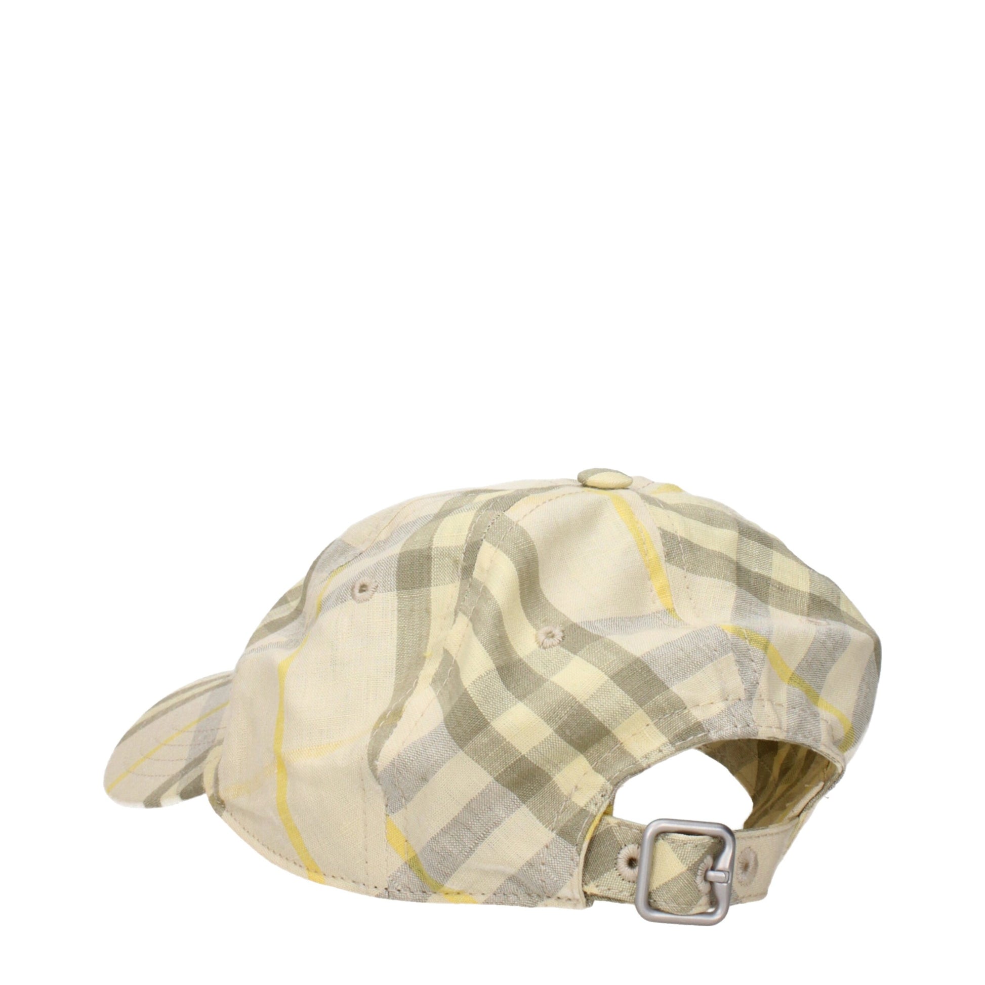 Beige Linen Caps (Baseball Hat)