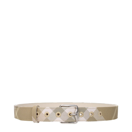 Beige Fabric Belts