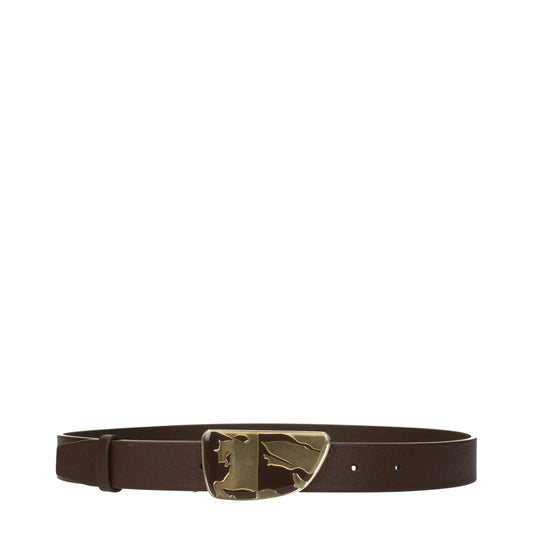 Green Leather Regular Belts