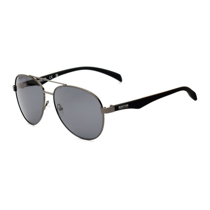 Gafas de sol de metal gris