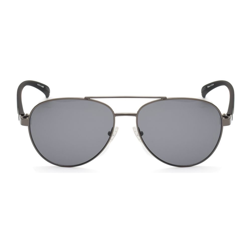 Gafas de sol de metal gris