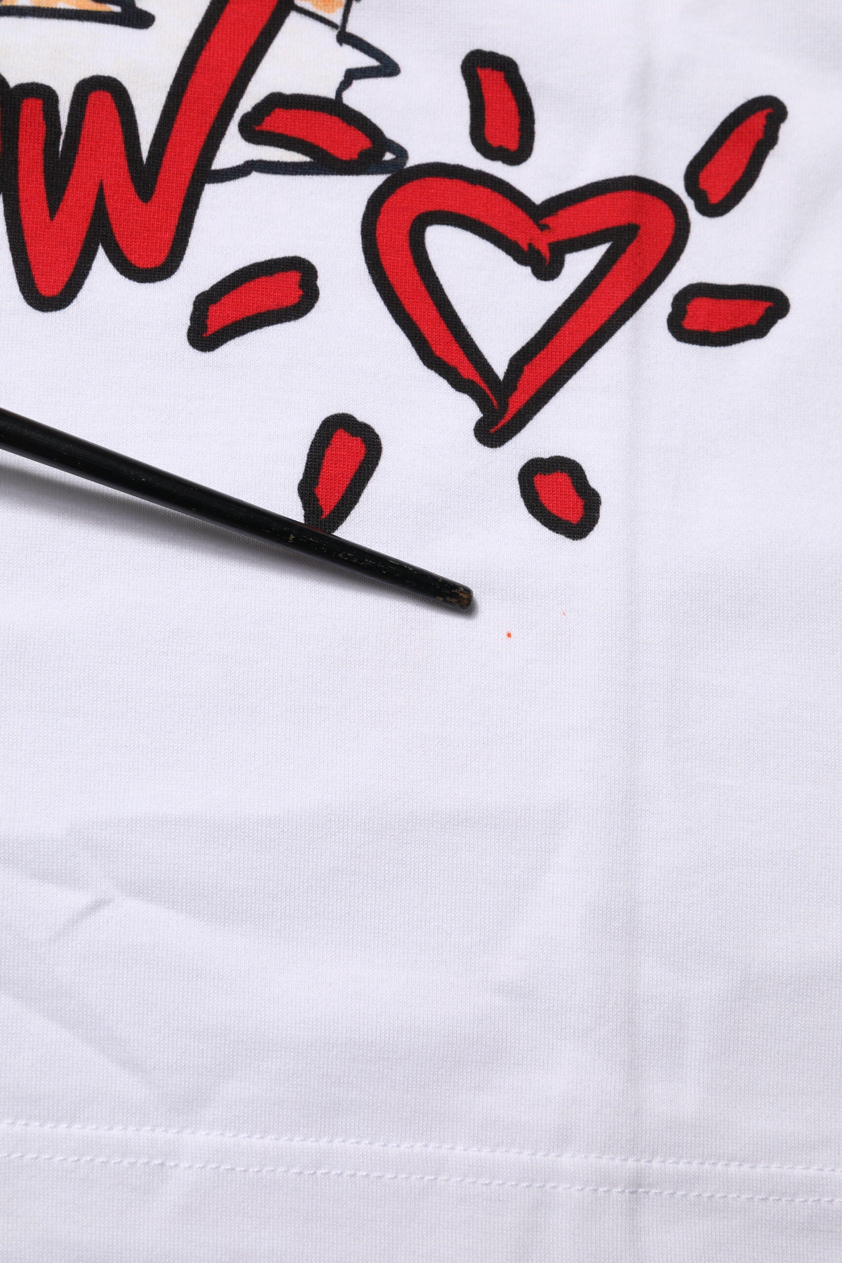 White DG Loves Moscow Crew Neck T-shirt