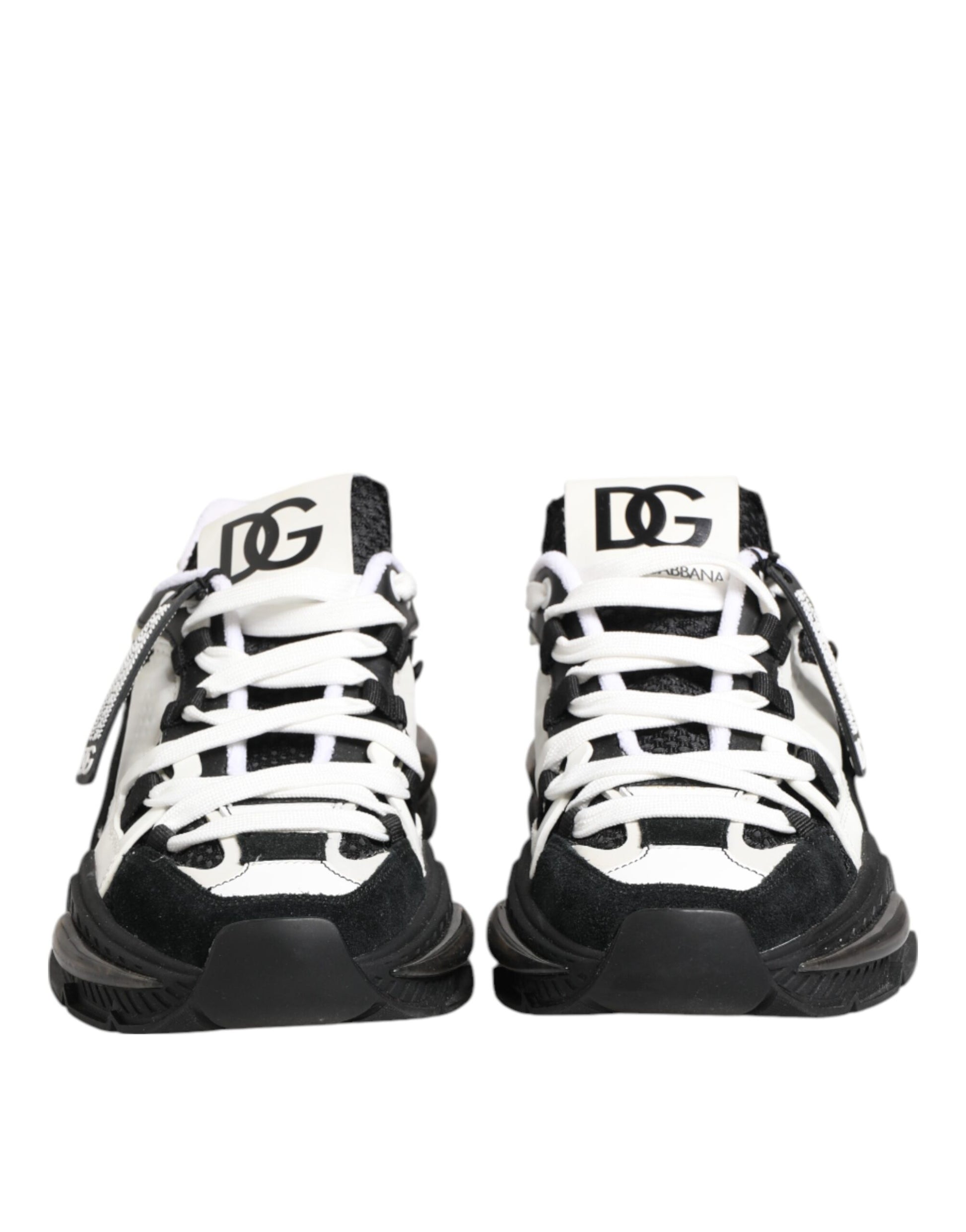 White Black Logo Airmaster Sneakers Shoes