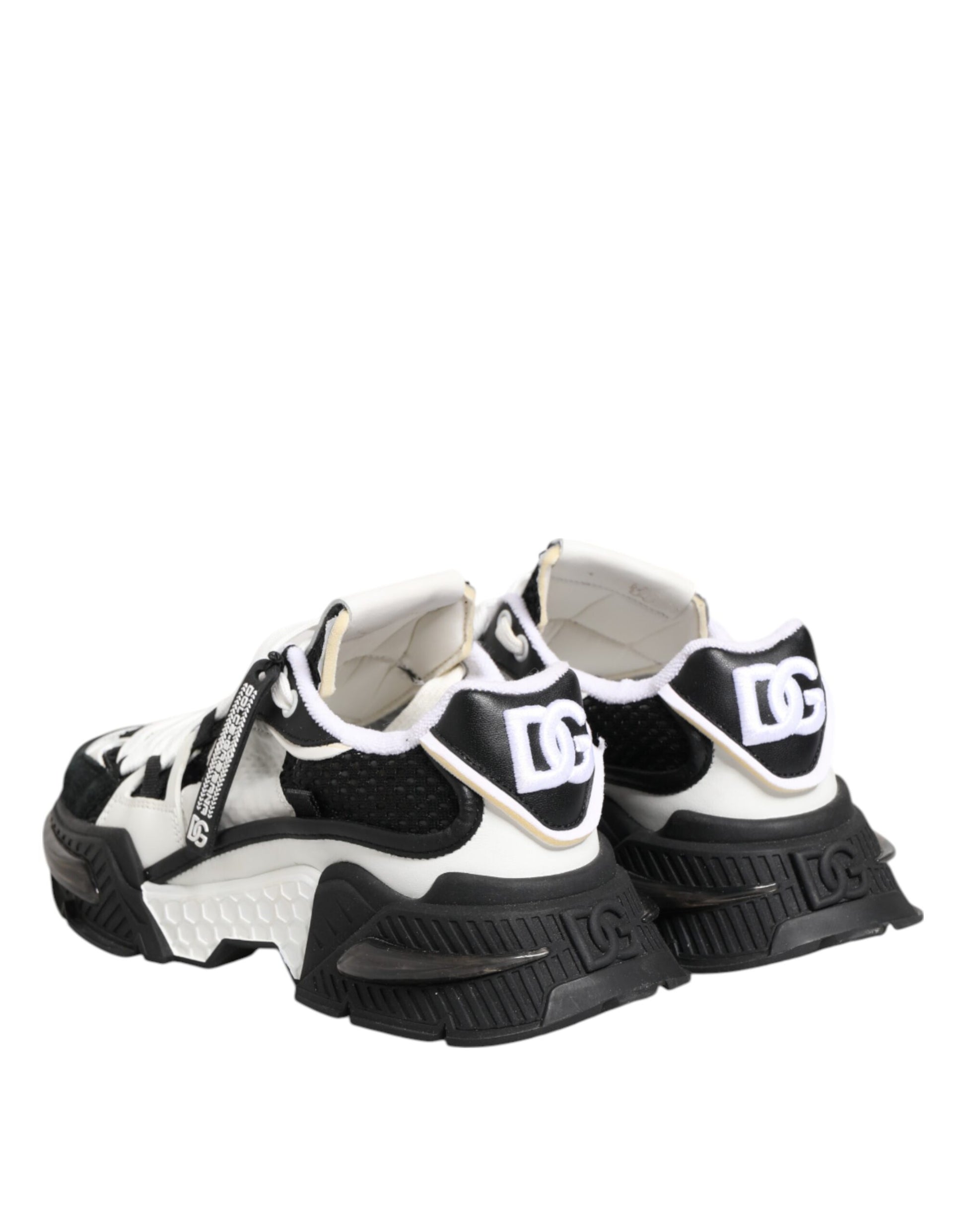 White Black Logo Airmaster Sneakers Shoes