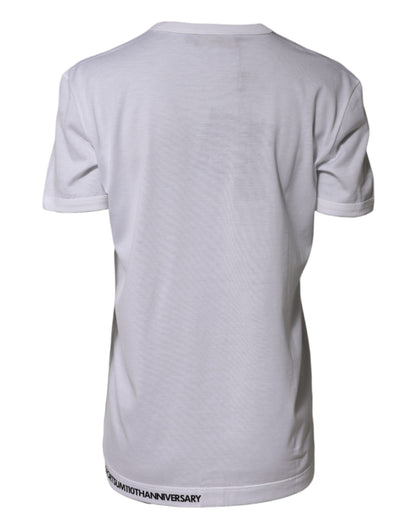 White DG Loves Moscow Crew Neck T-shirt