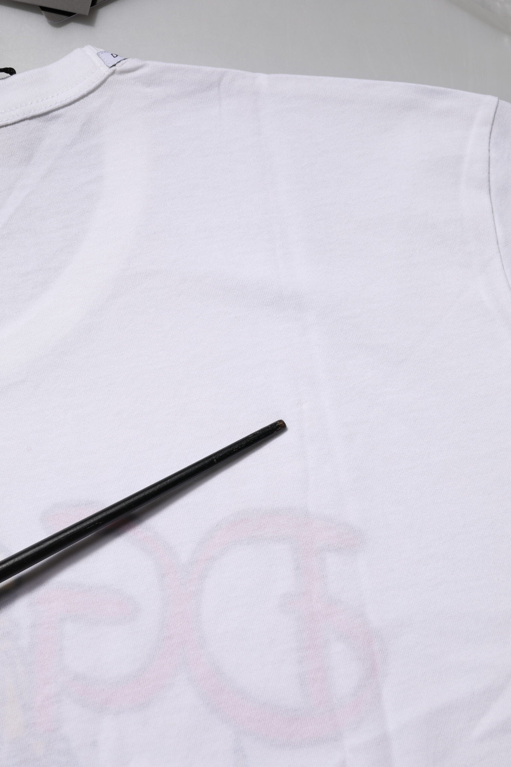 White DG Loves Moscow Crew Neck T-shirt