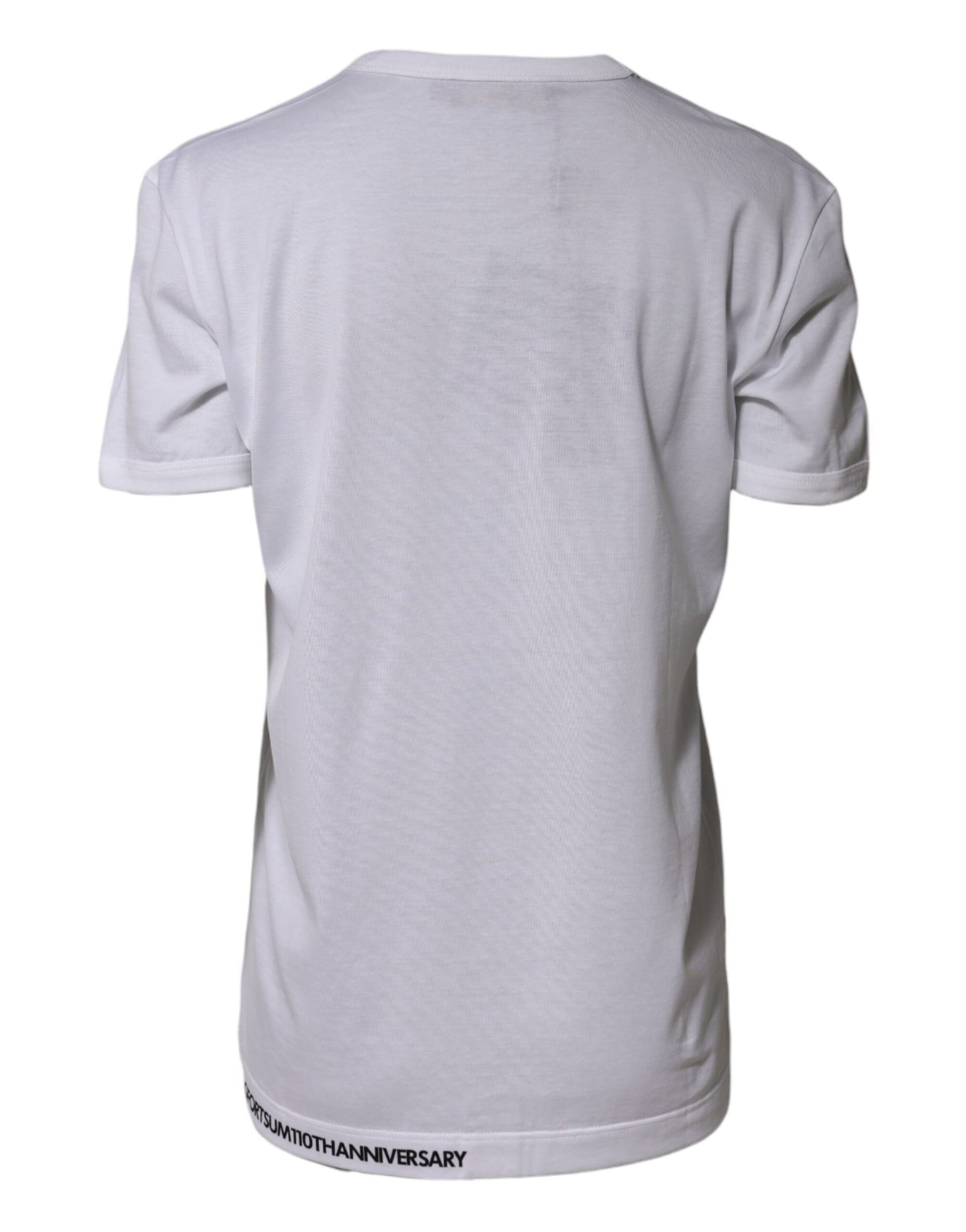 White DG Loves Moscow Crew Neck  T-shirt
