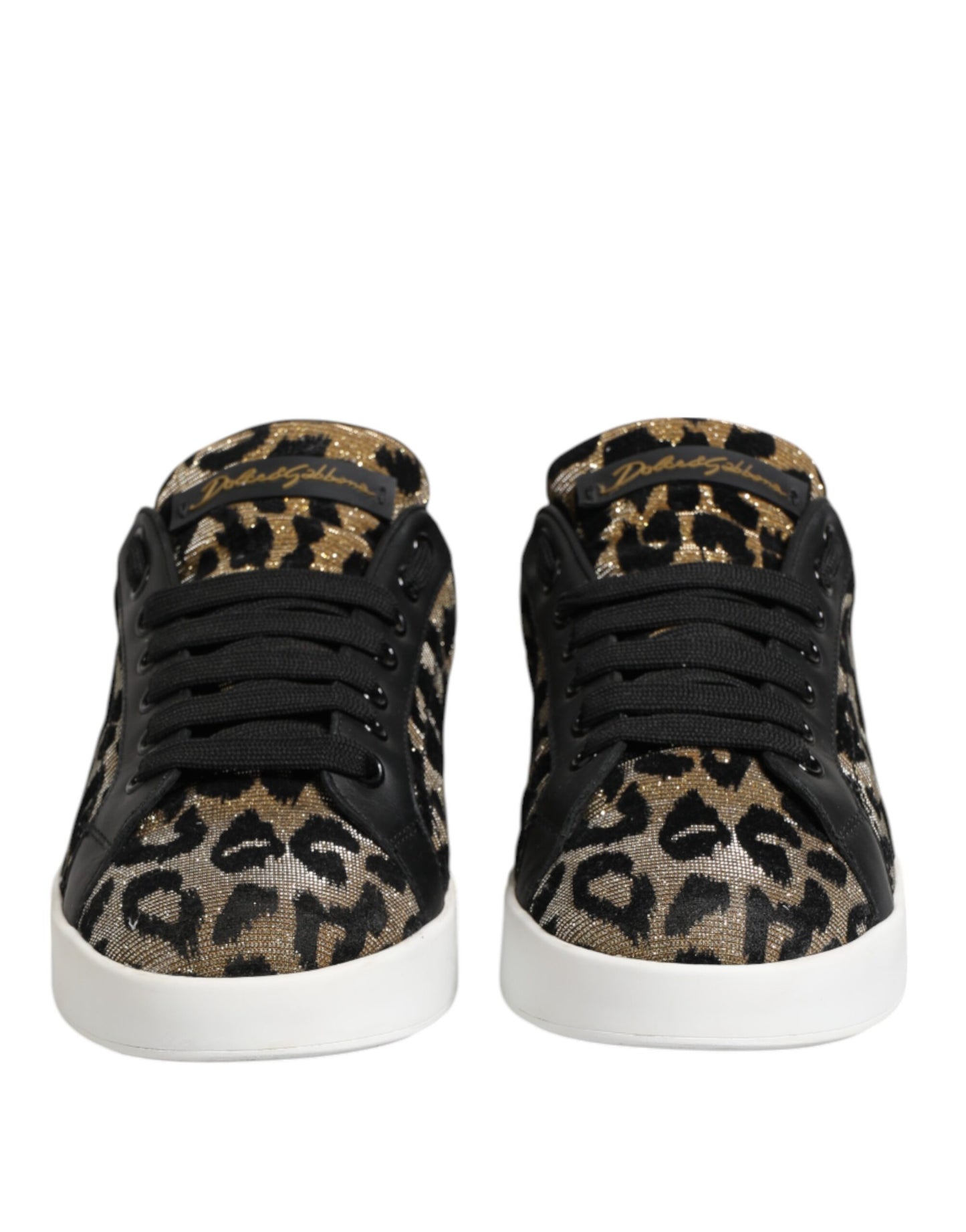 Brown Leopard Portofino Low Top Sneakers  Shoes