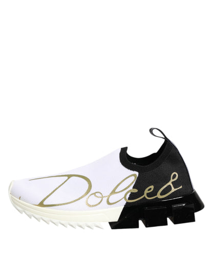 White Black Low Top Sorrento Sneakers Shoes