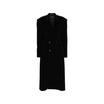 Cashmere And Wool Cinched Coat