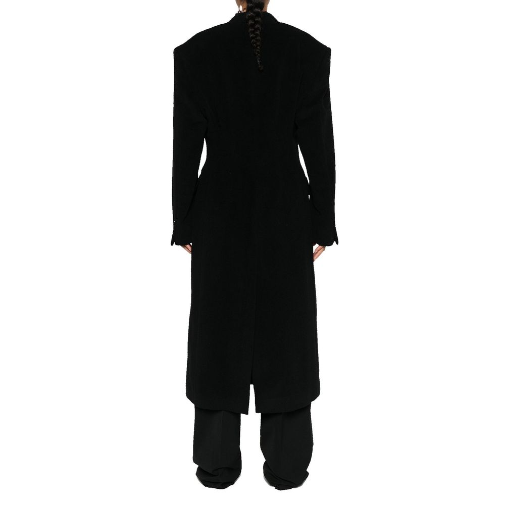 Cashmere And Wool Cinched Coat