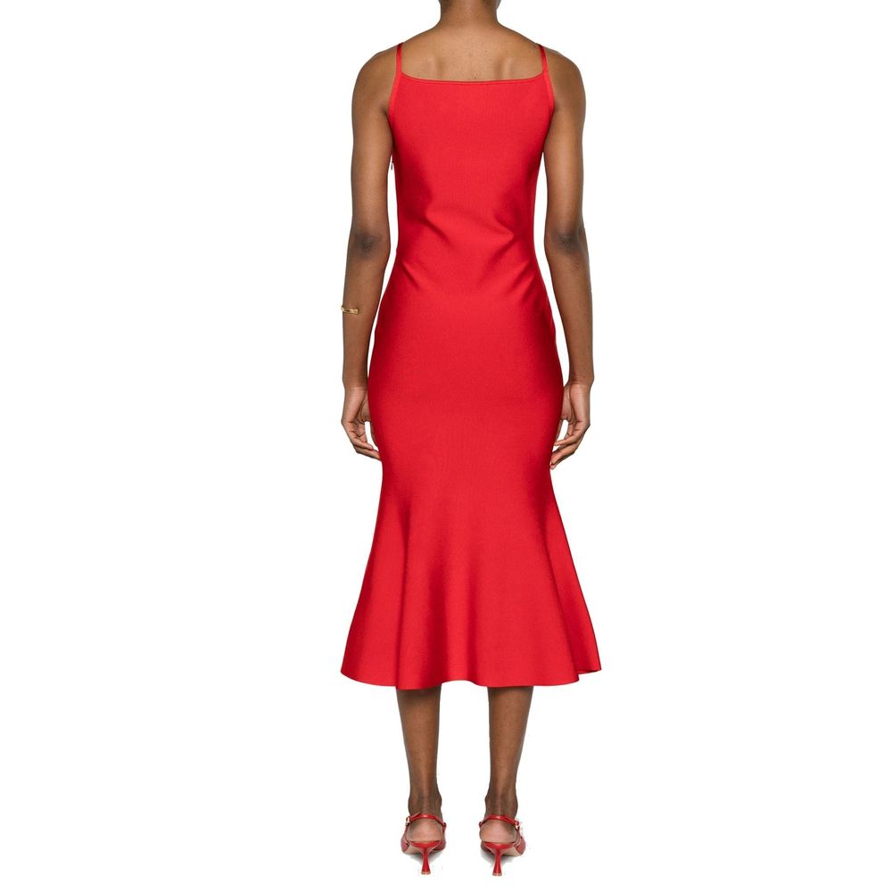 Flared Knit Dress