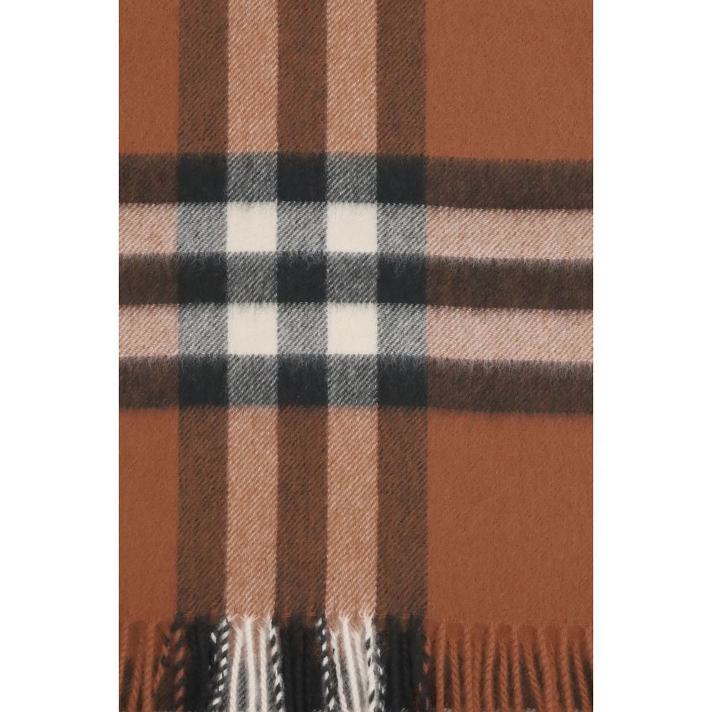 Check cashmere Scarf