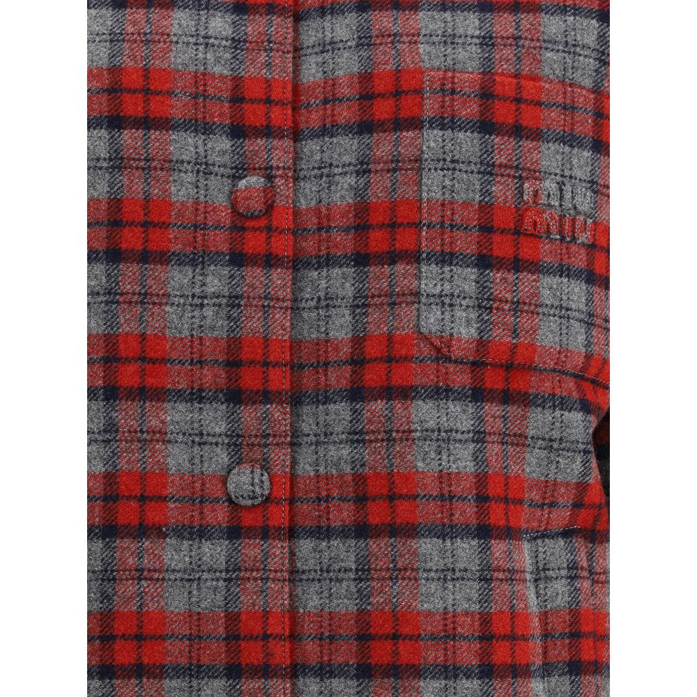 Plaid bomber Jacket