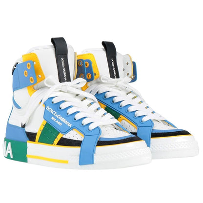 Multicolor Calfskin Sneaker
