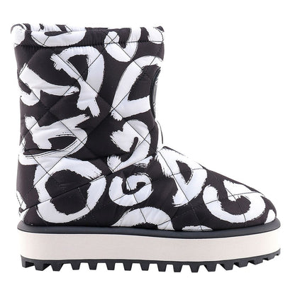 Black Nylon Boot