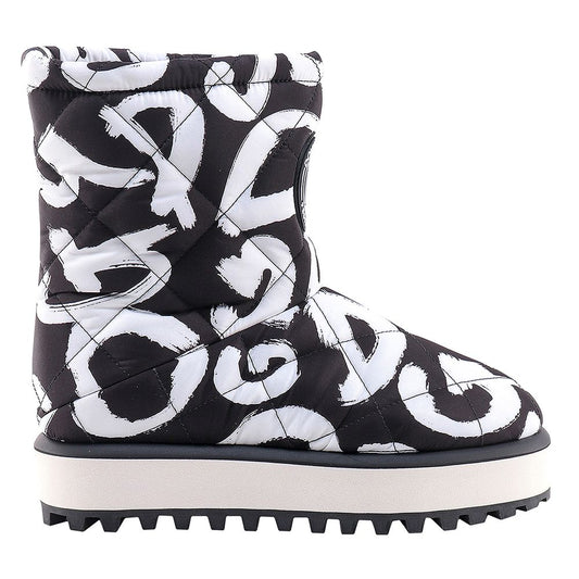 Black Nylon Boot
