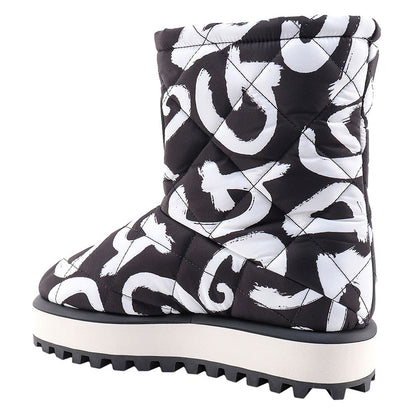 Black Nylon Boot