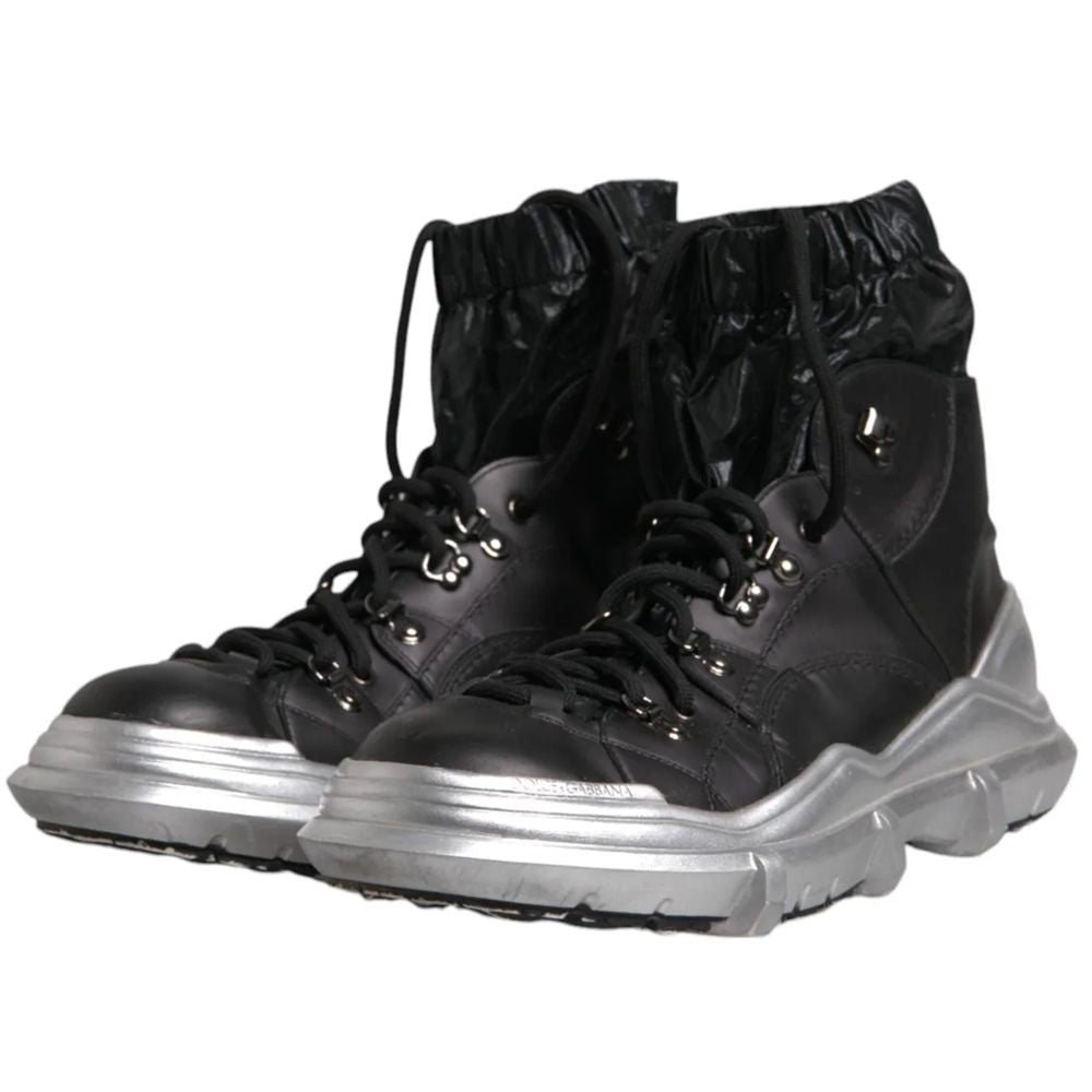 Black Nylon Boot