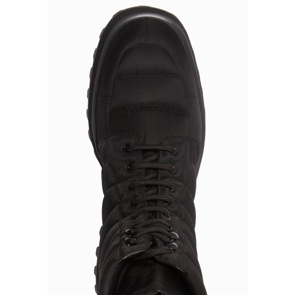 Black Nylon Boot