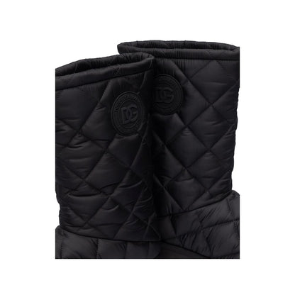 Black Nylon Boot