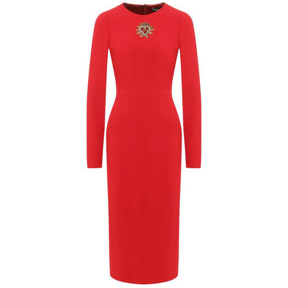 Red Viscose Dress