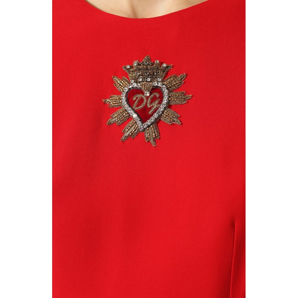 Red Viscose Dress