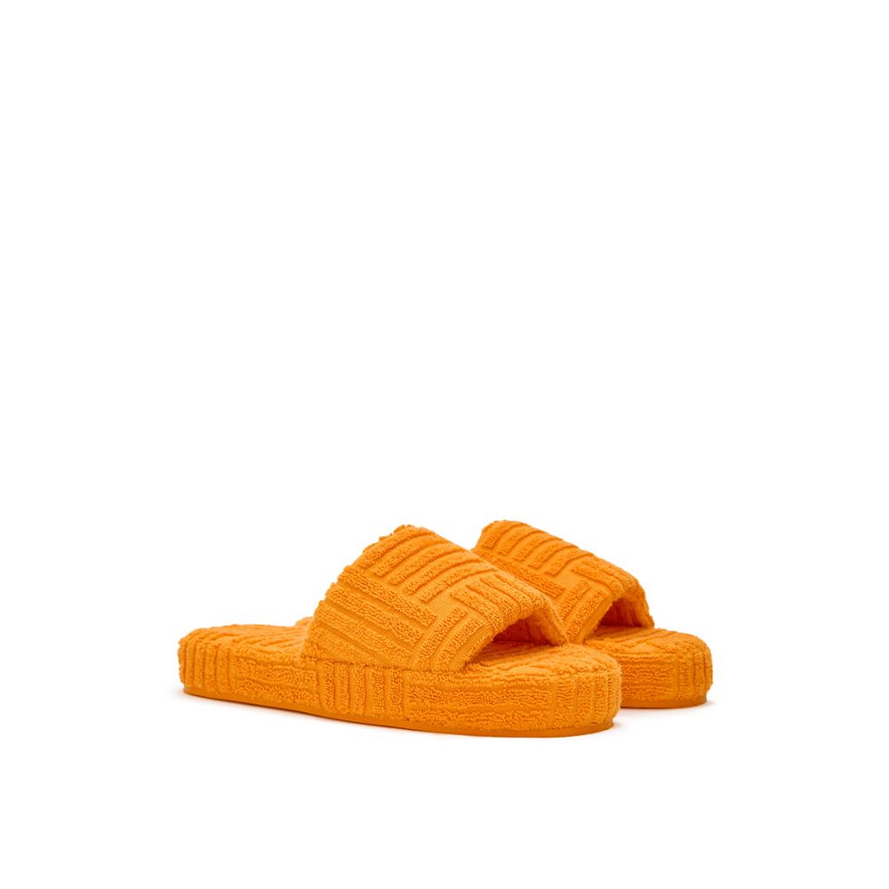 Orange Cotton Slipper