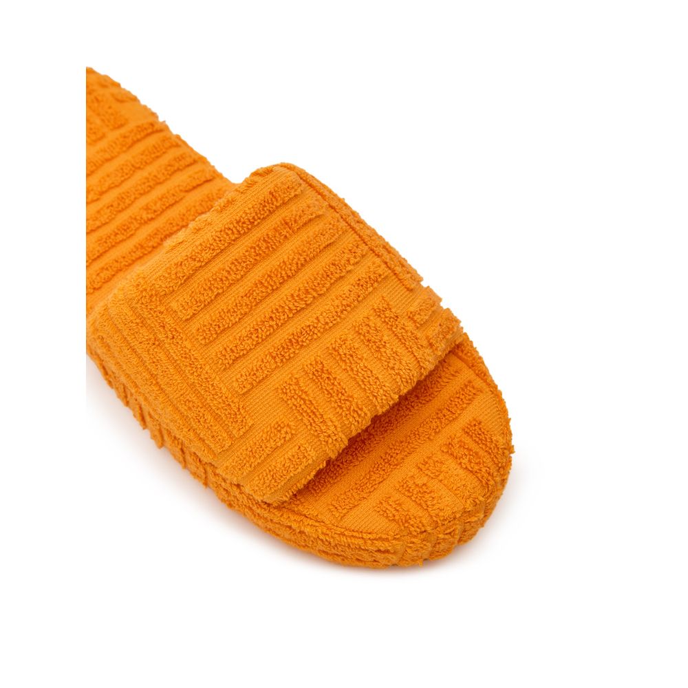 Orange Cotton Slipper