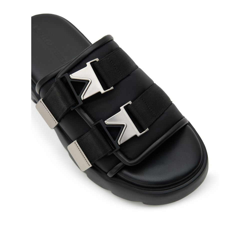 Black Cotton Slipper